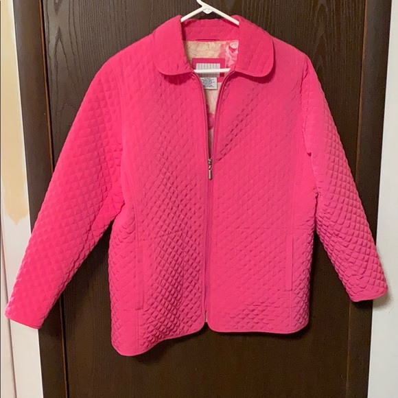 white stag quilted jacket